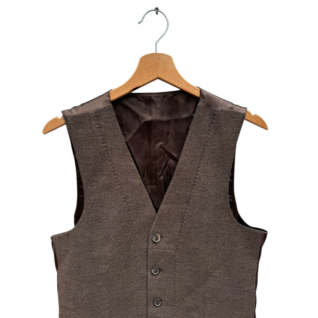 Brown Wool Vest