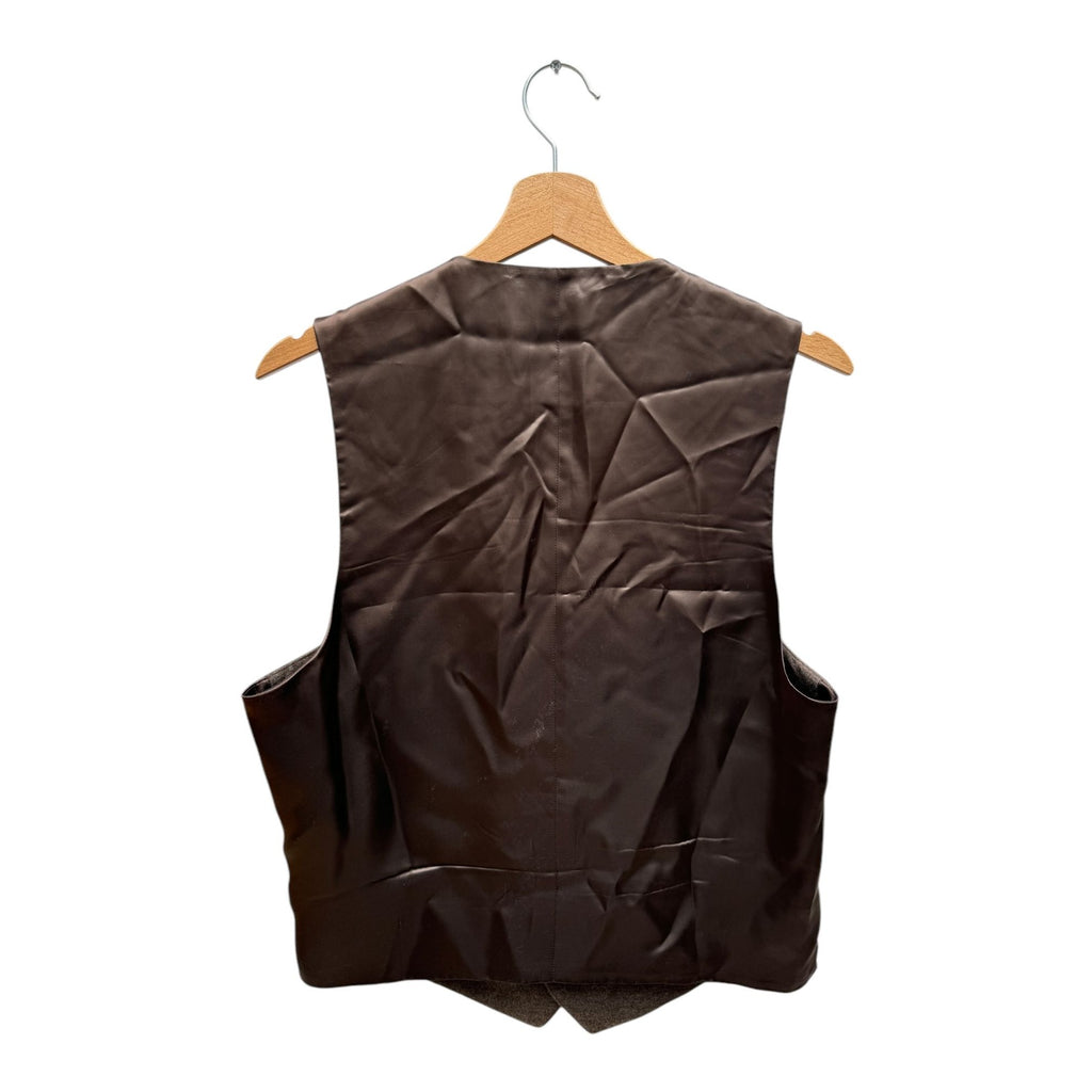 Brown Wool Vest