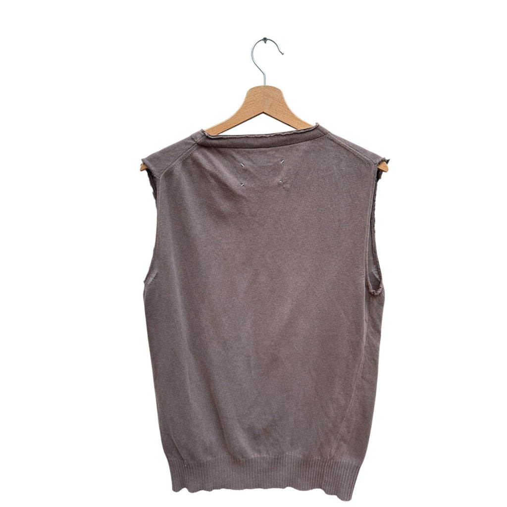 SS 2006 Distressed Sleeveless sweater