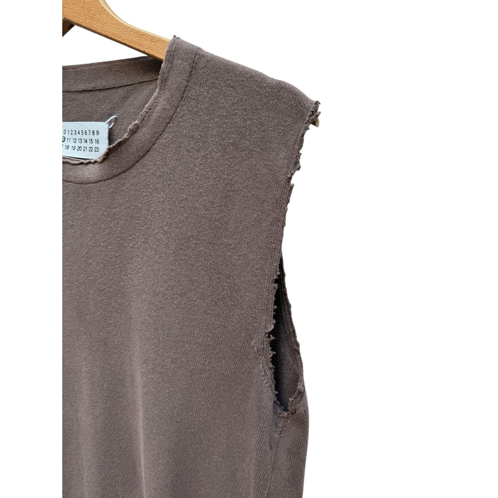 SS 2006 Distressed Sleeveless sweater