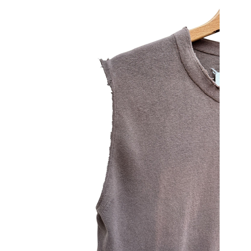 SS 2006 Distressed Sleeveless sweater