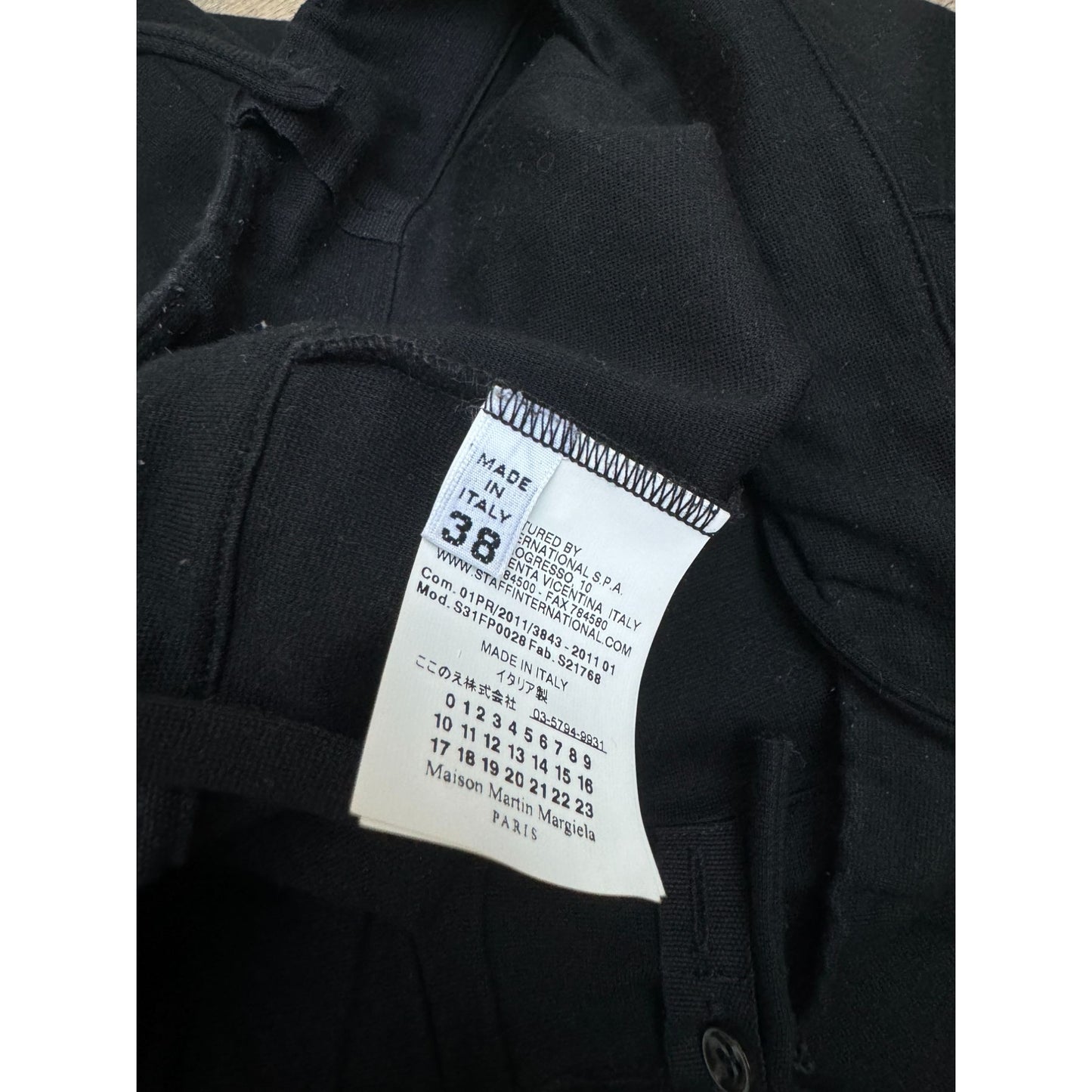 SS 2011 Black Viscose Jumpsuit Size IT 38 / FR 34 - XS