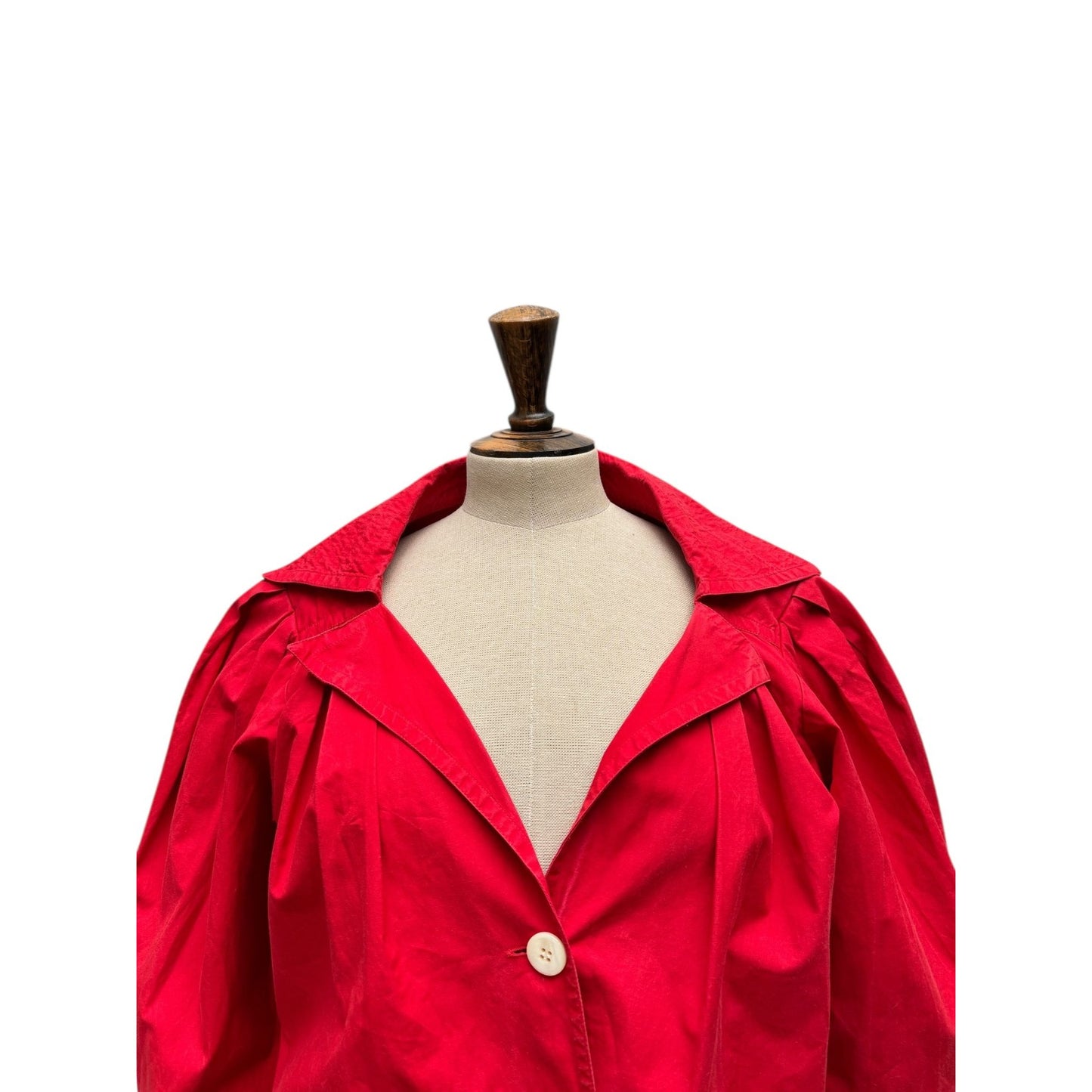 1970s Red Front-Buttoned Shirt