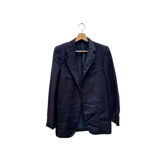 Navy wool blazer jacket