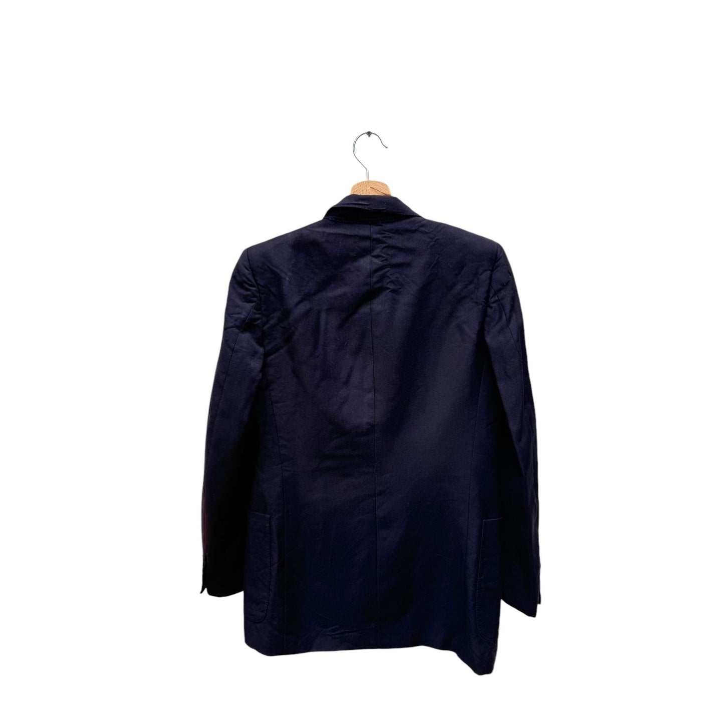 Navy wool blazer jacket