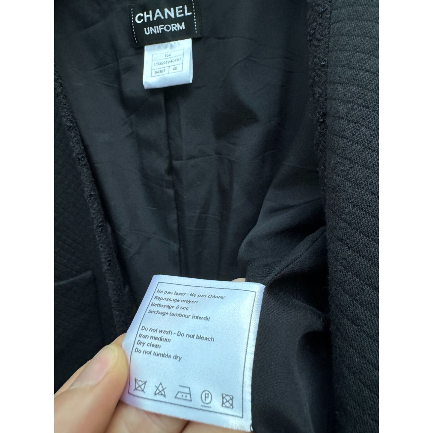 La petite veste noire