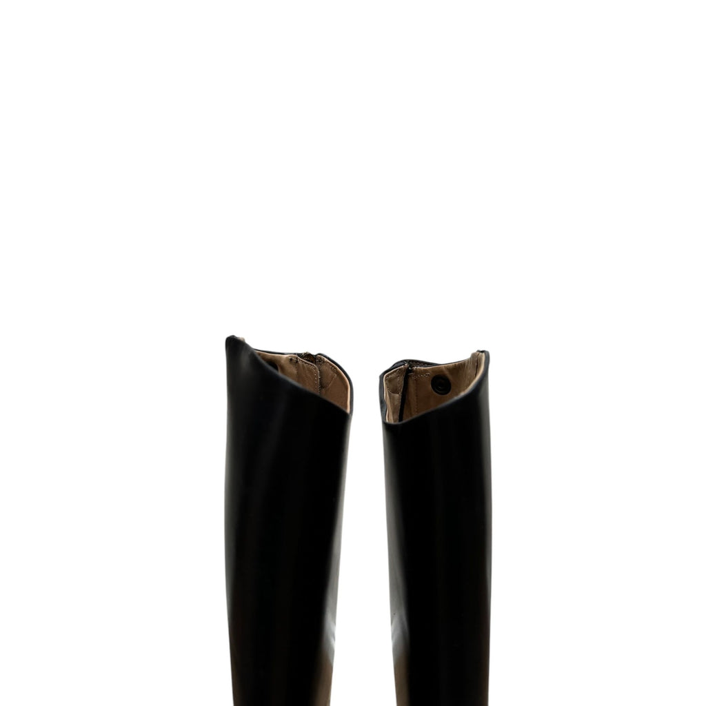 Cavaliere Black Leather High Boots