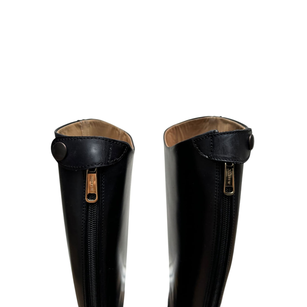 Cavaliere Black Leather High Boots