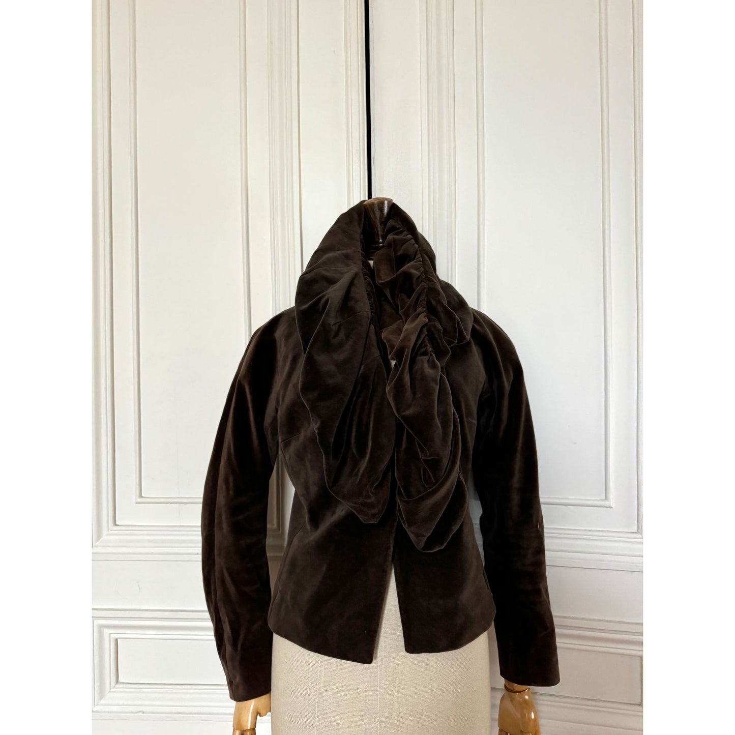 1990s Brown Velvet Jacket