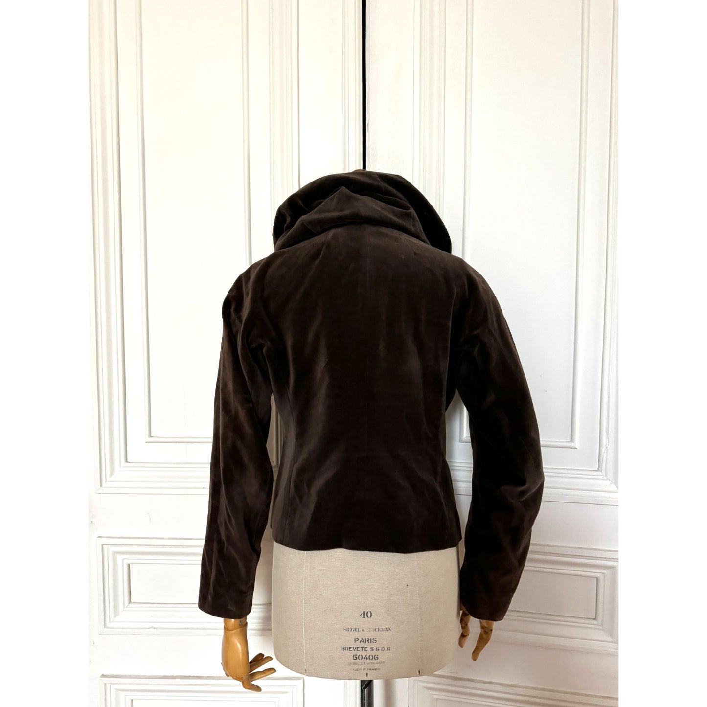 1990s Brown Velvet Jacket