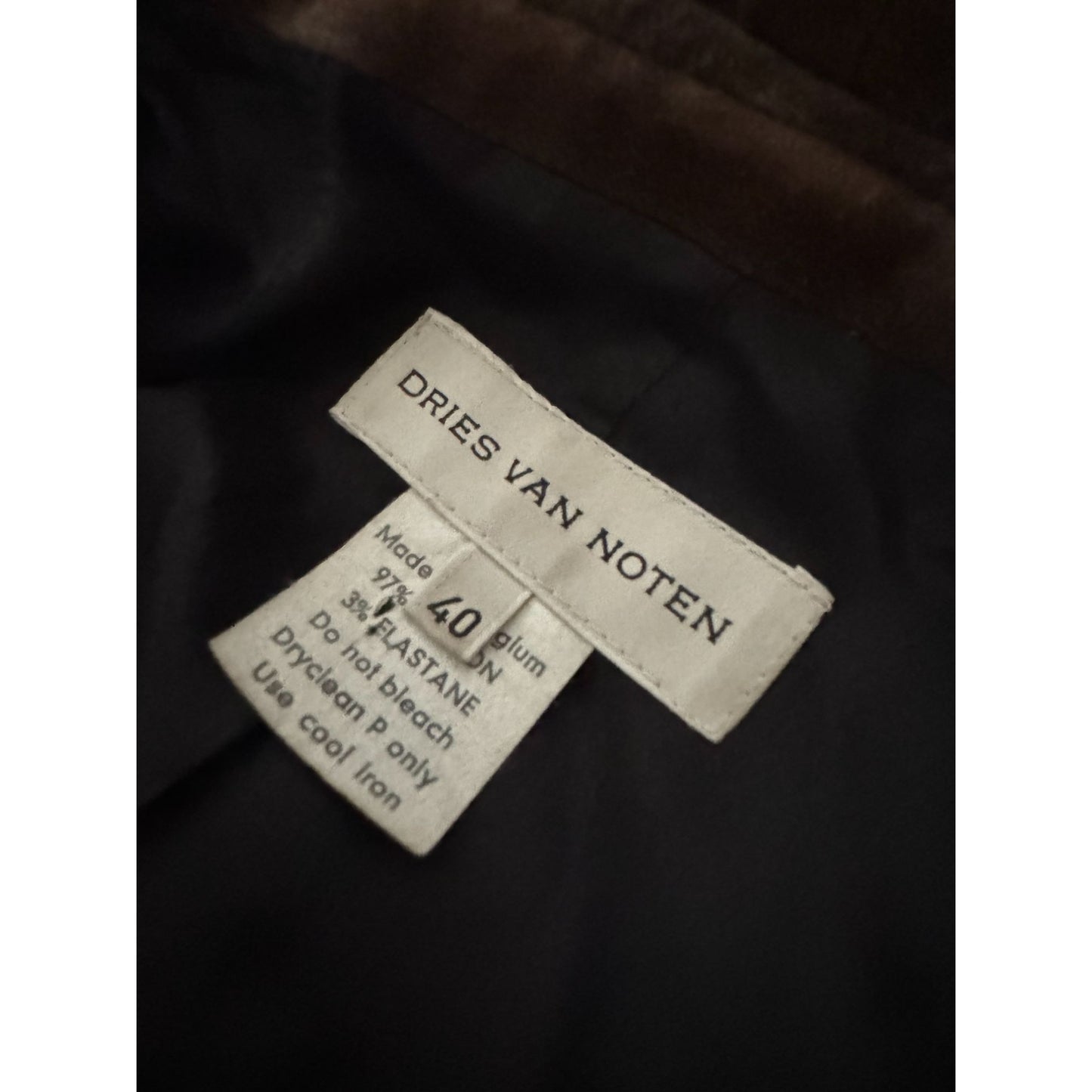 1990s Brown Velvet Jacket