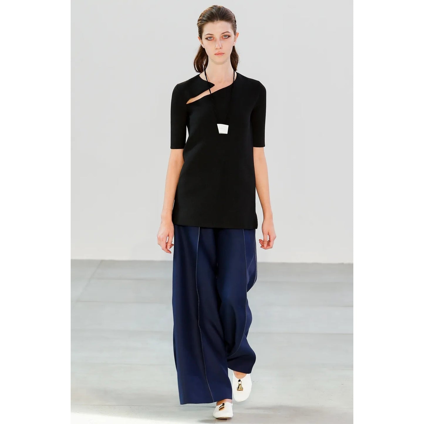 SS 2015 Wide Navy Pants
