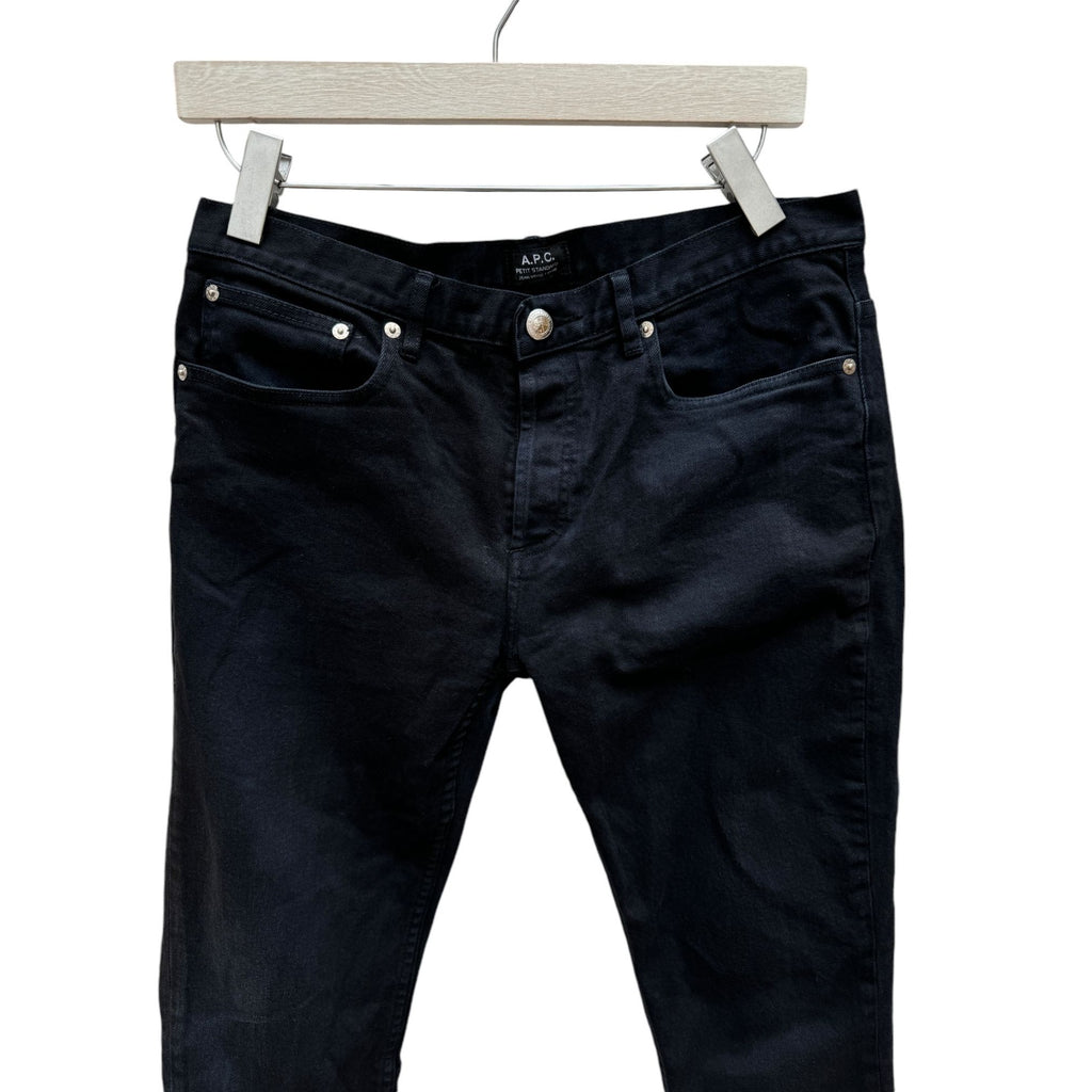 Petit Standard Black Denim jeans