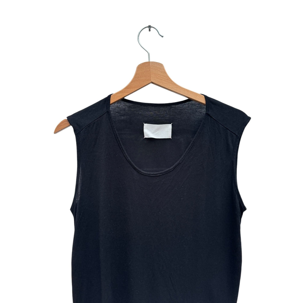 SS 2004 Black Viscose Silk top