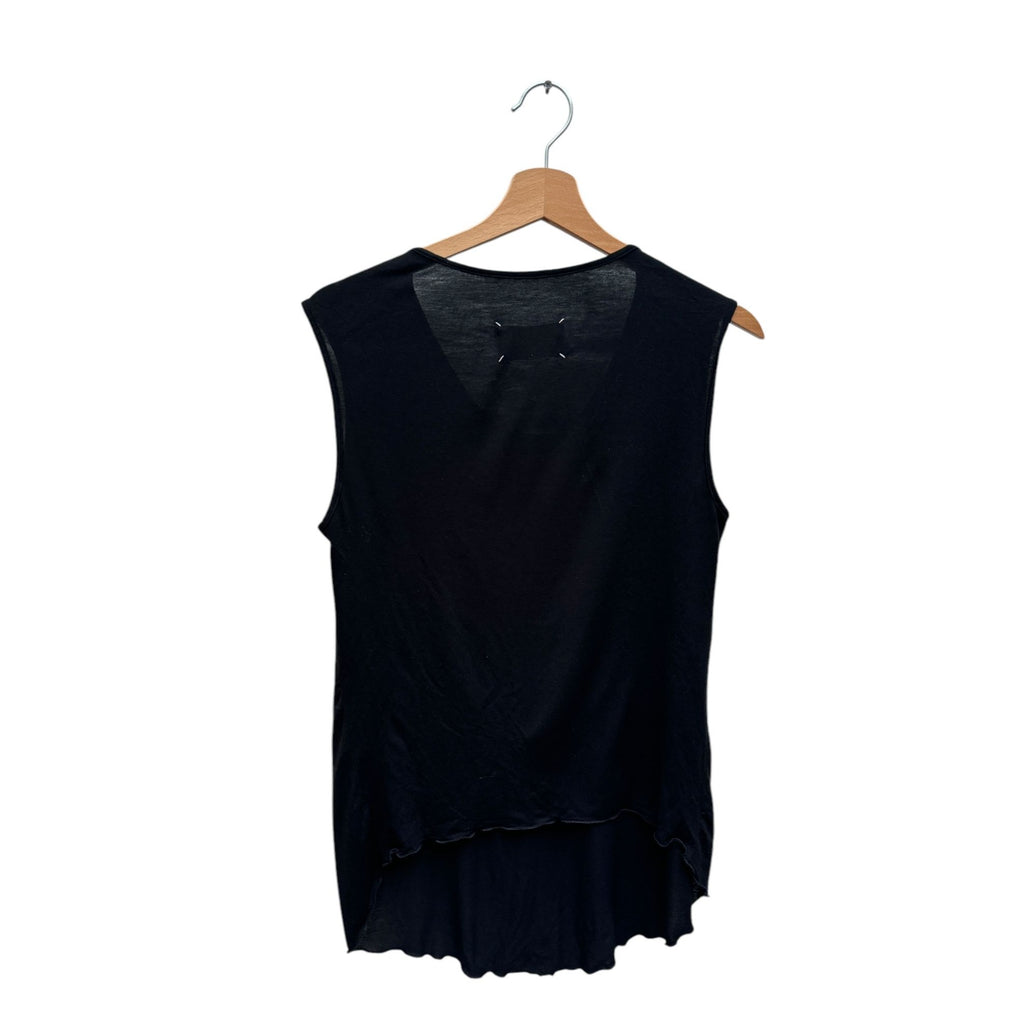 SS 2004 Black Viscose Silk top