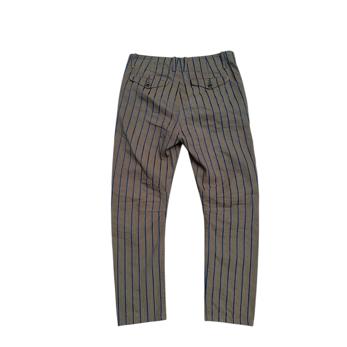 Brown Striped Pants
