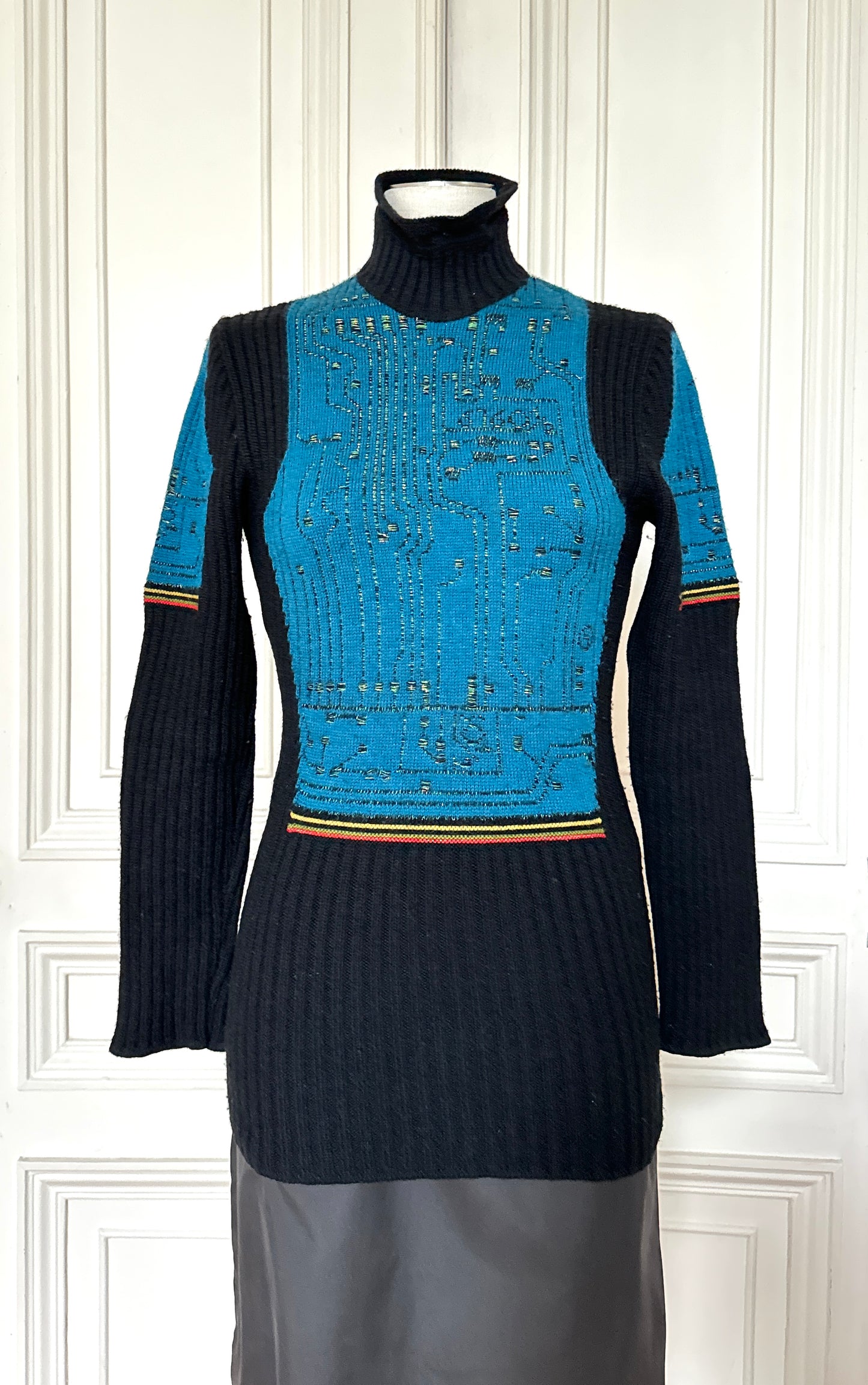 Vintage FW 1995 Motherboard Knit