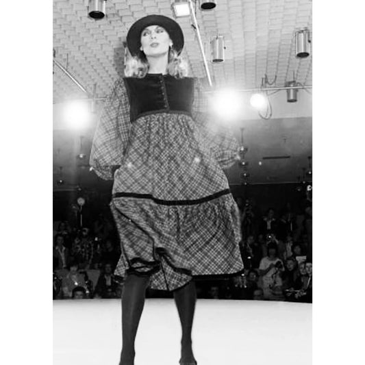 FW 1977 “Russian Collection” Paisley Dress