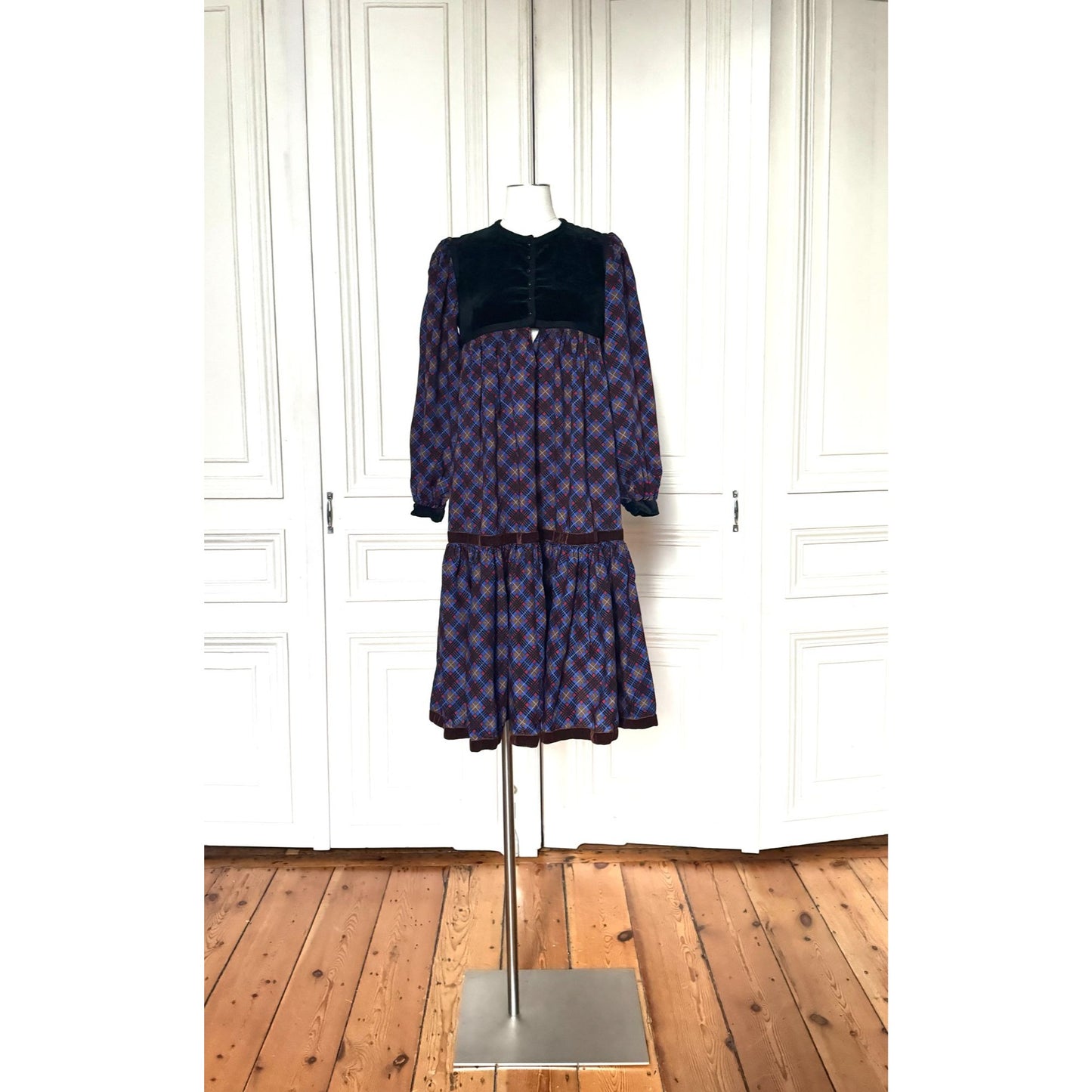 FW 1977 “Russian Collection” Paisley Dress