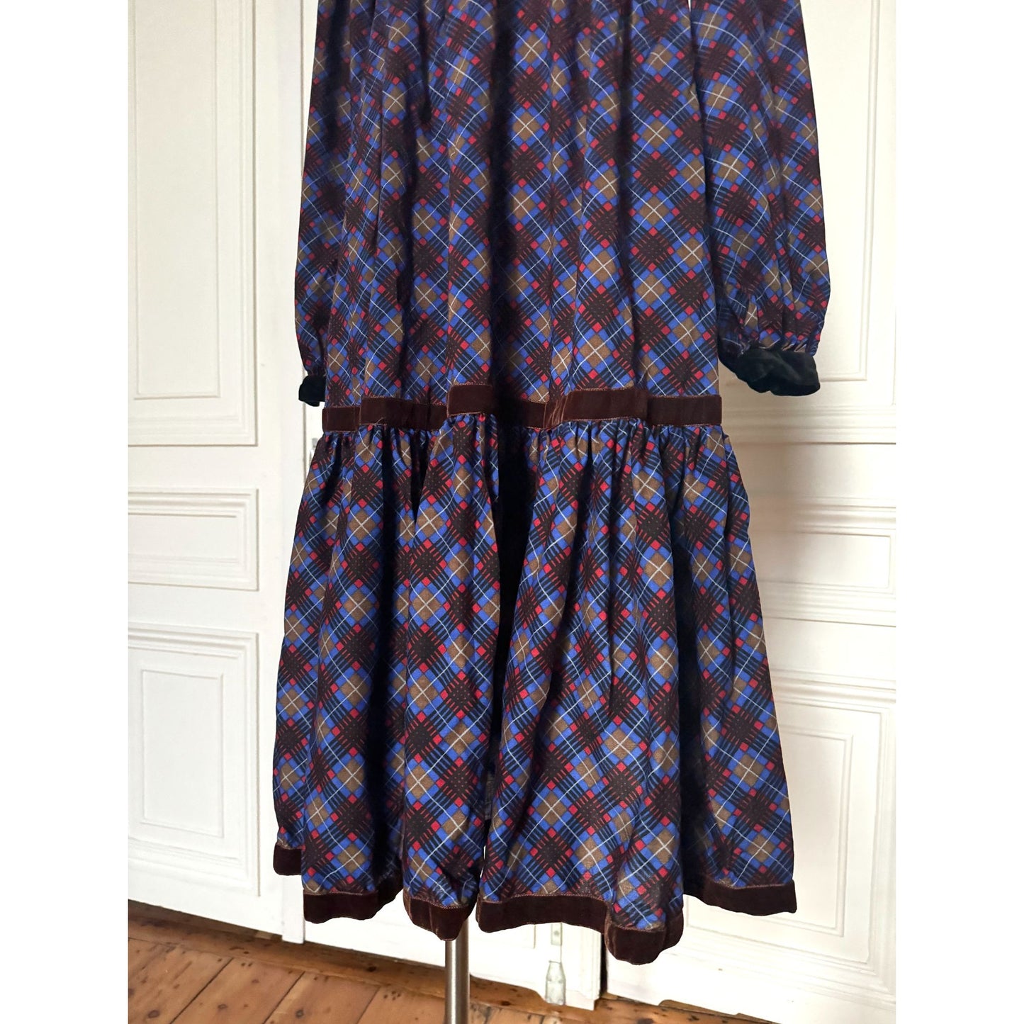 FW 1977 “Russian Collection” Paisley Dress