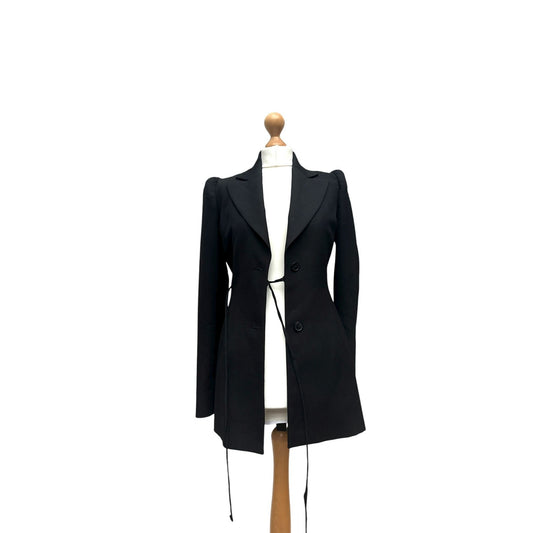 Matthieu Blazy Fall/Winter 2014 Black Blazer Jacket