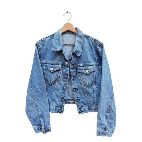 Light Wash Blue Denim Jacket