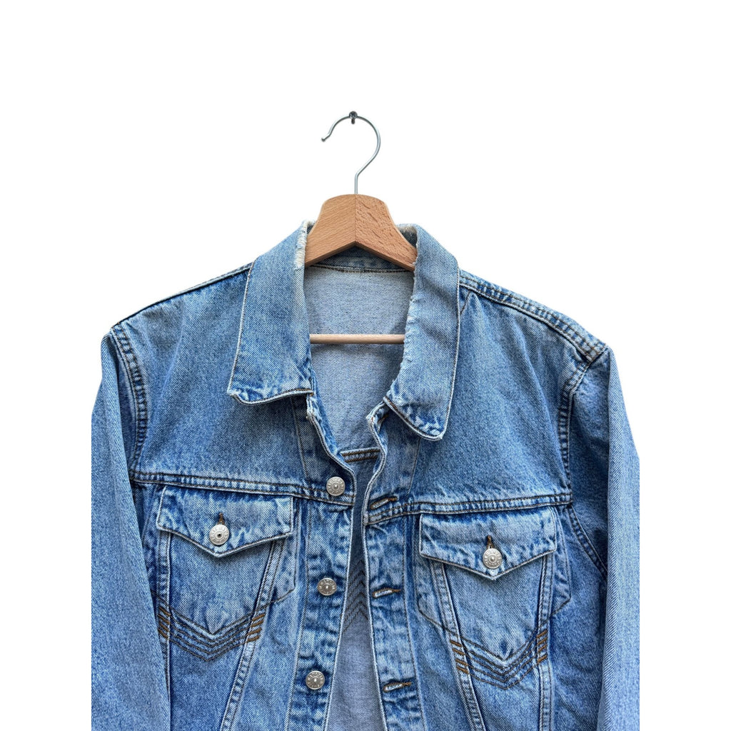 Light Wash Blue Denim Jacket