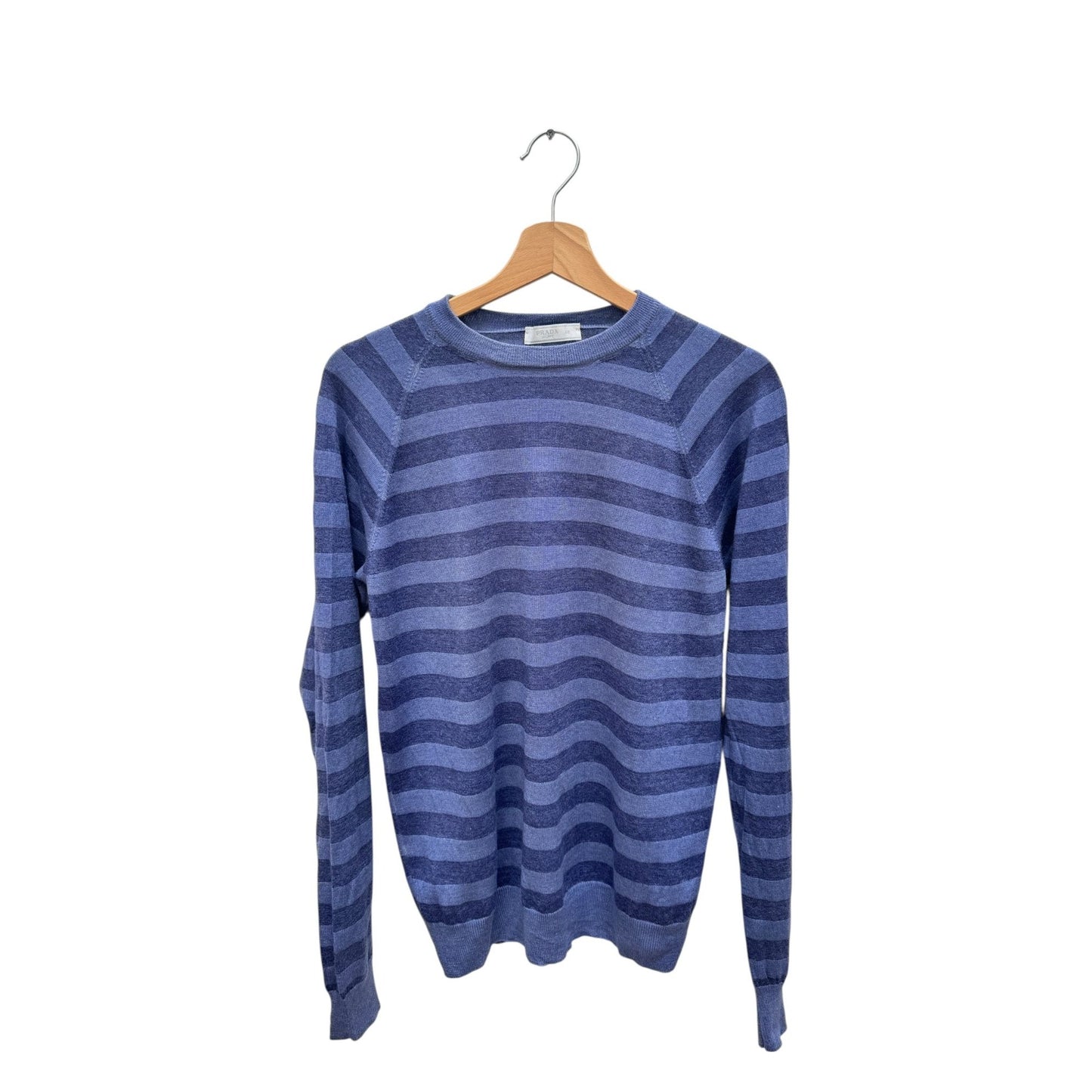Purple & Navy Striped Sweater