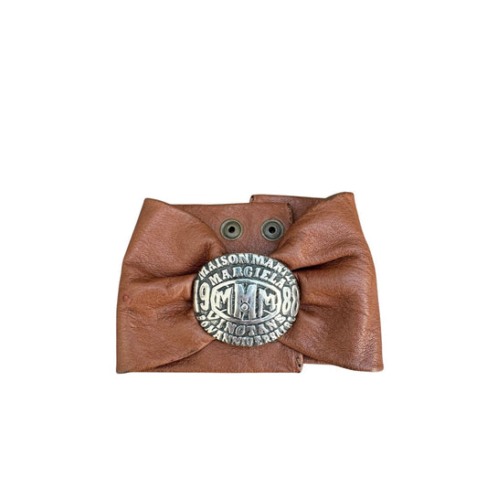 2008 Brown Leather Anniversary Bracelet