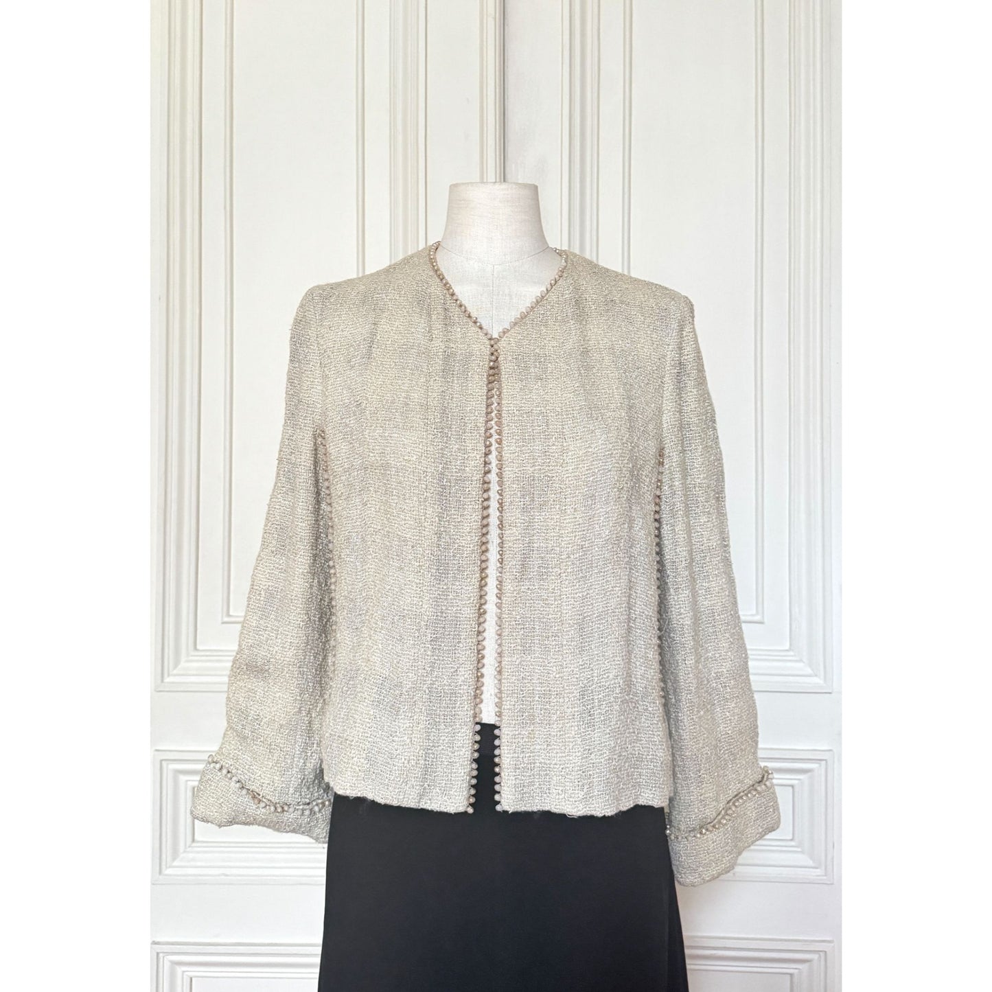 Spring 1999 Beige Tweed Jacket