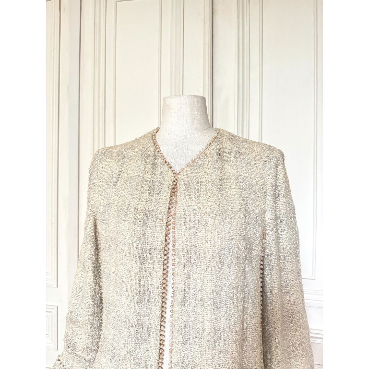Spring 1999 Beige Tweed Jacket