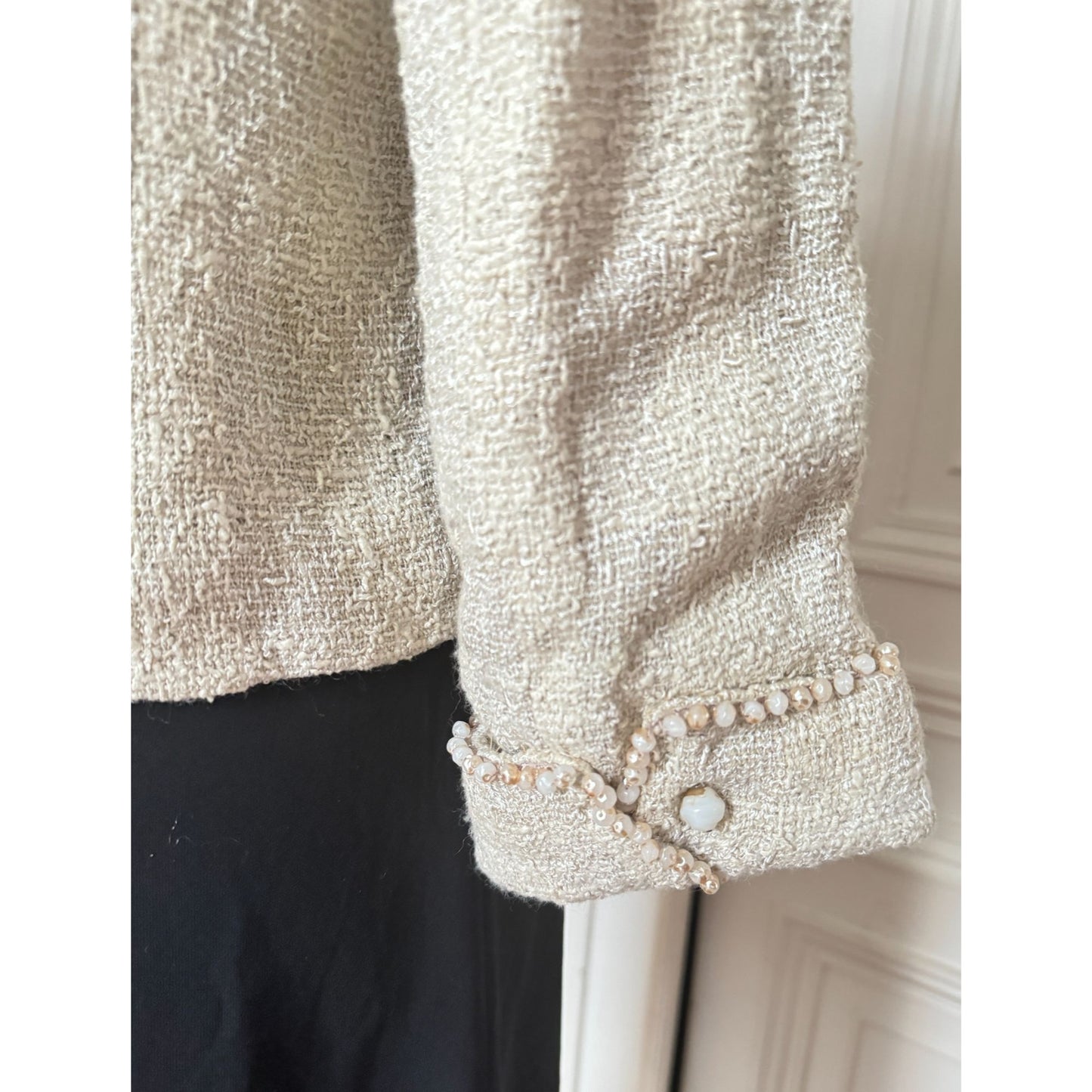 Spring 1999 Beige Tweed Jacket