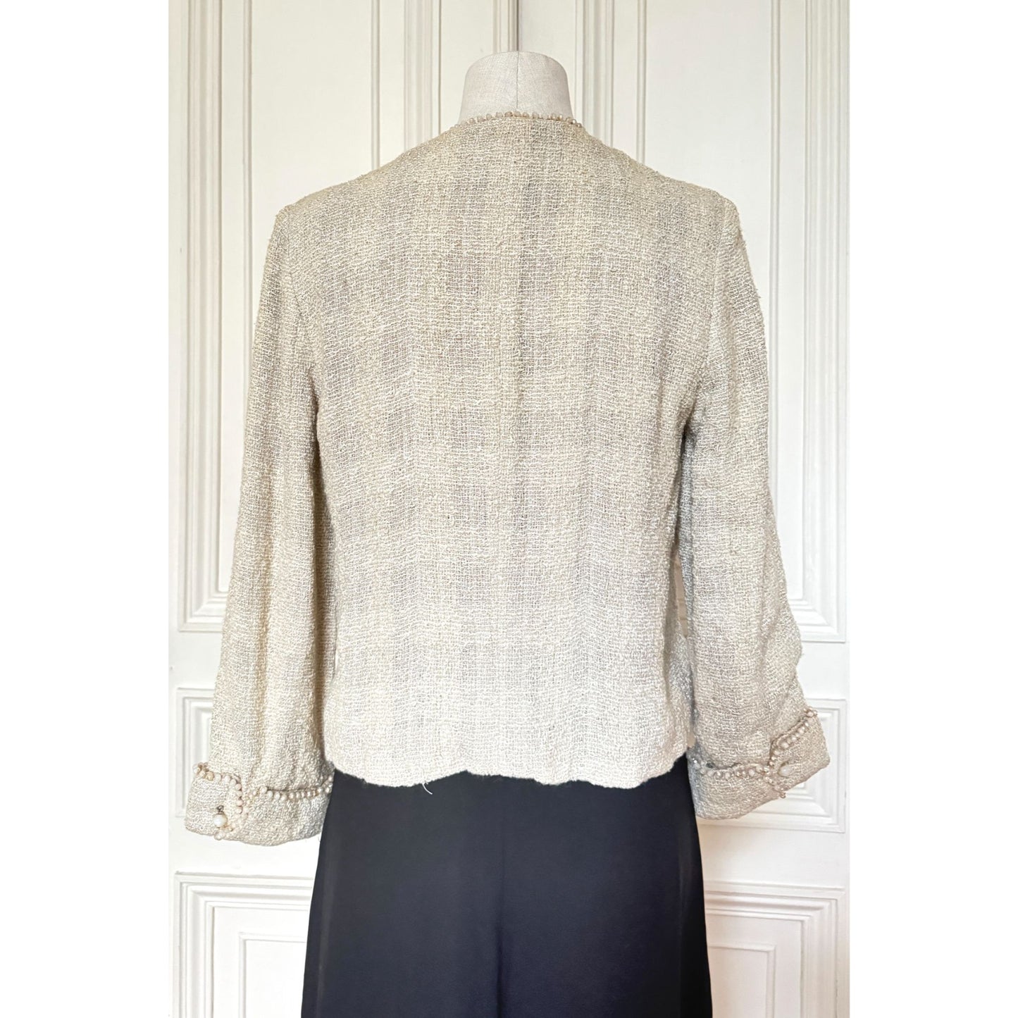 Spring 1999 Beige Tweed Jacket