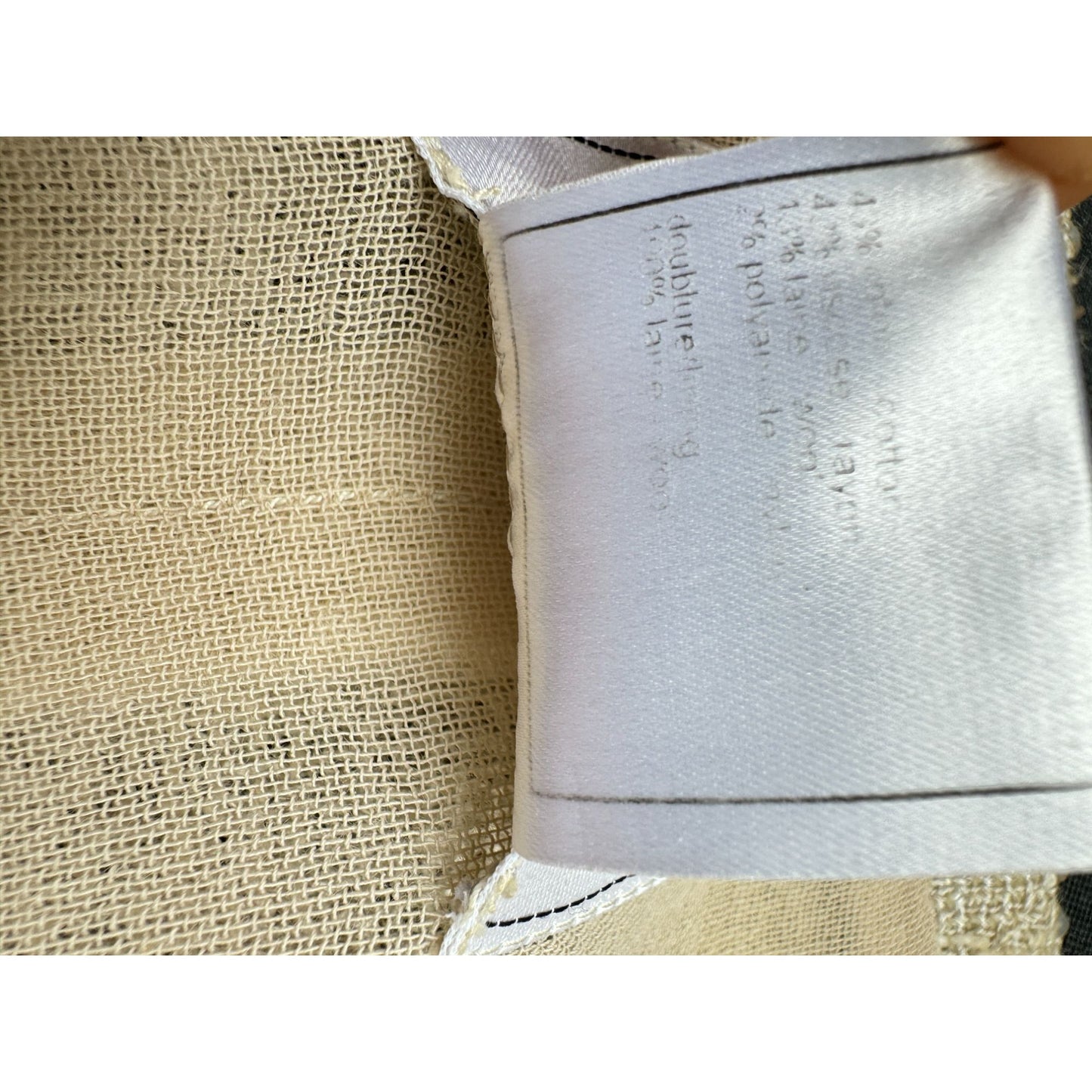 Spring 1999 Beige Tweed Jacket