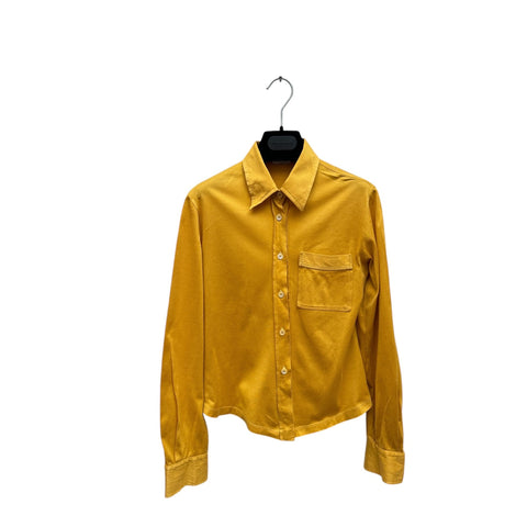 Yellow front buttons Shirt