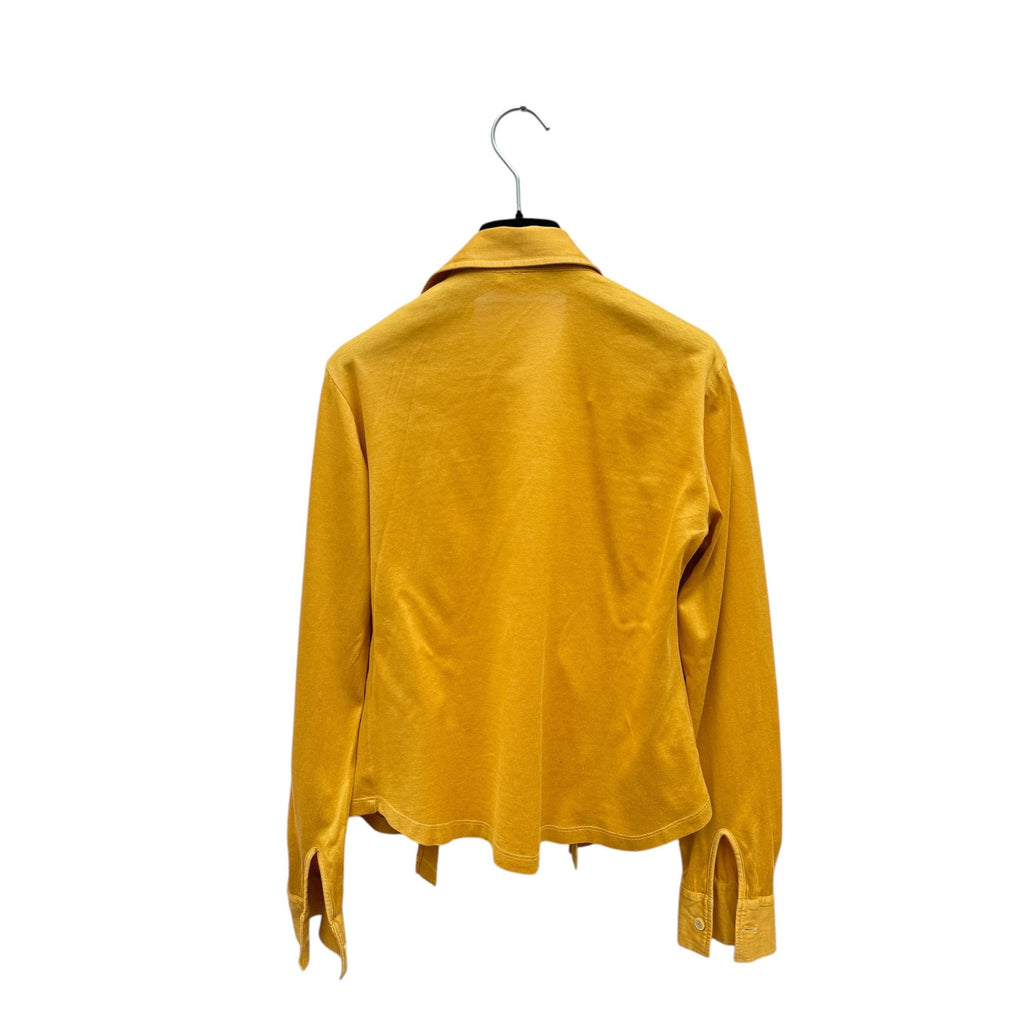 Yellow front buttons Shirt