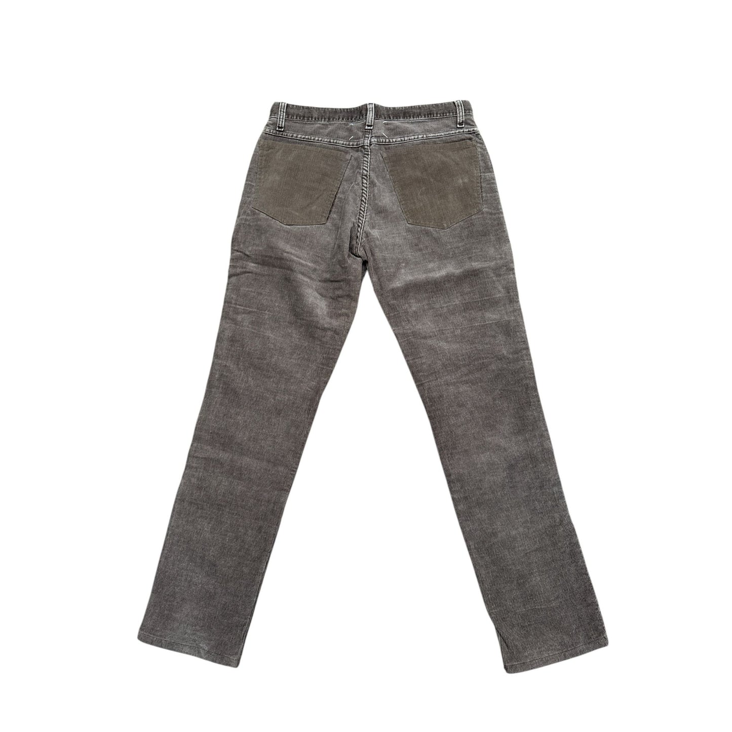 0 10 Artisanal Brown Corduroy Patchwork pants