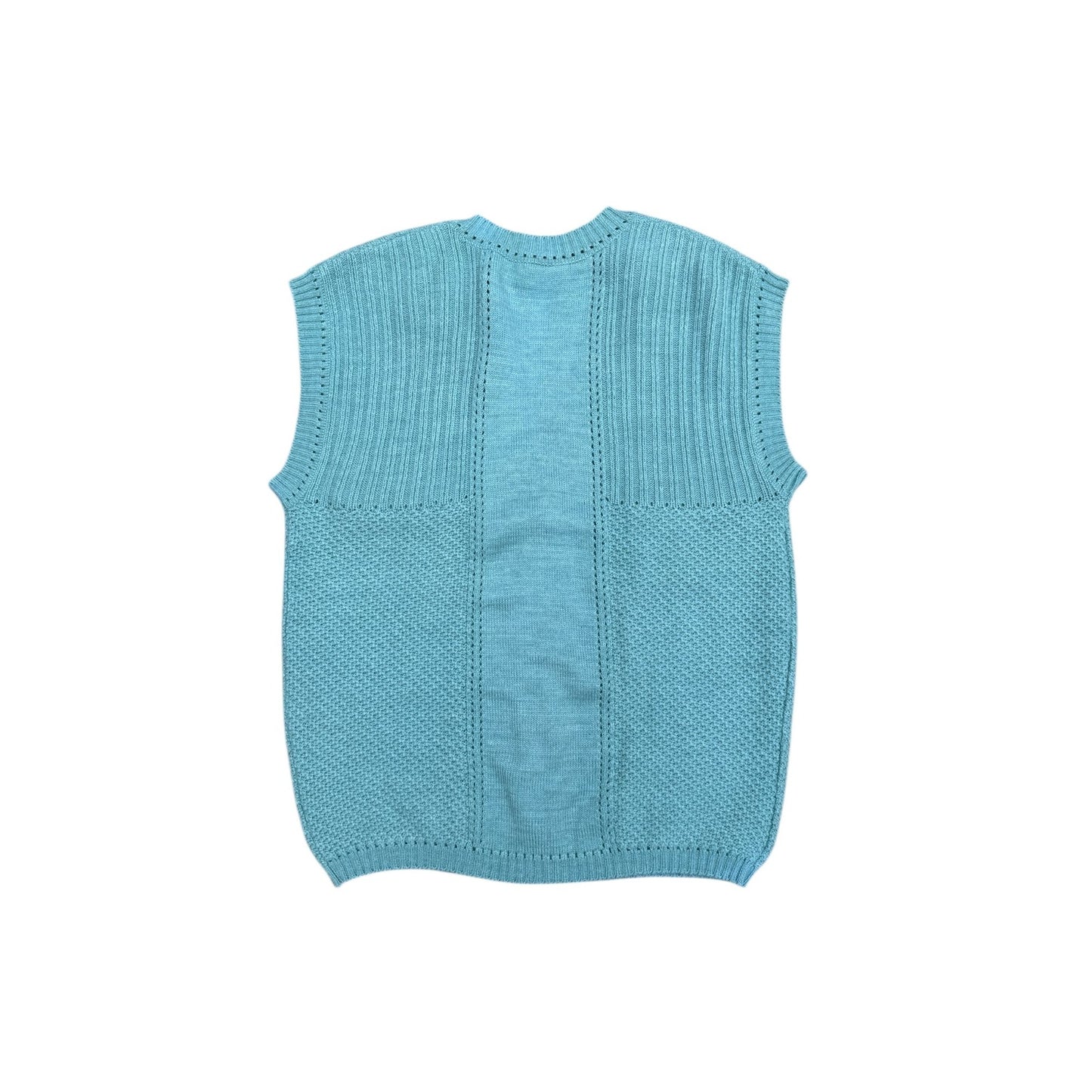 1970s Turquoise Knit