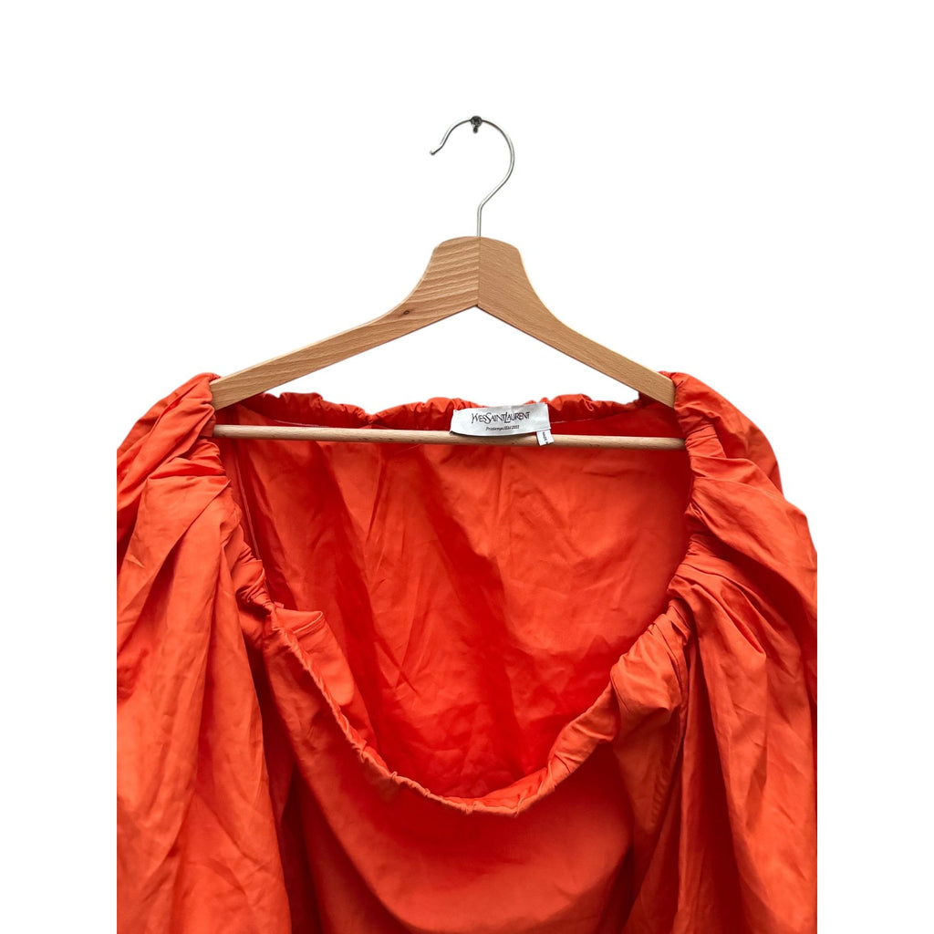 Tom Ford  Orange Wide Sleeves Shirt