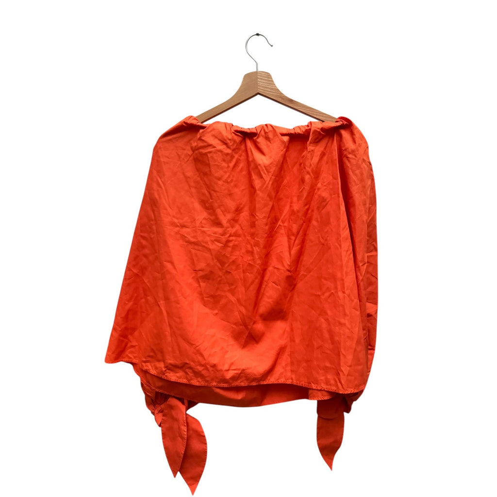 Tom Ford  Orange Wide Sleeves Shirt