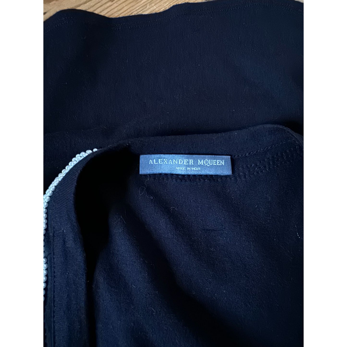 Navy Skulls Embellished Top
