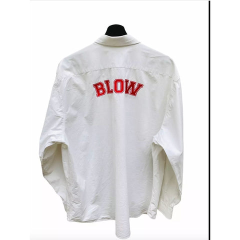 FW 2017 Oversized Blow White Shirt Size 50