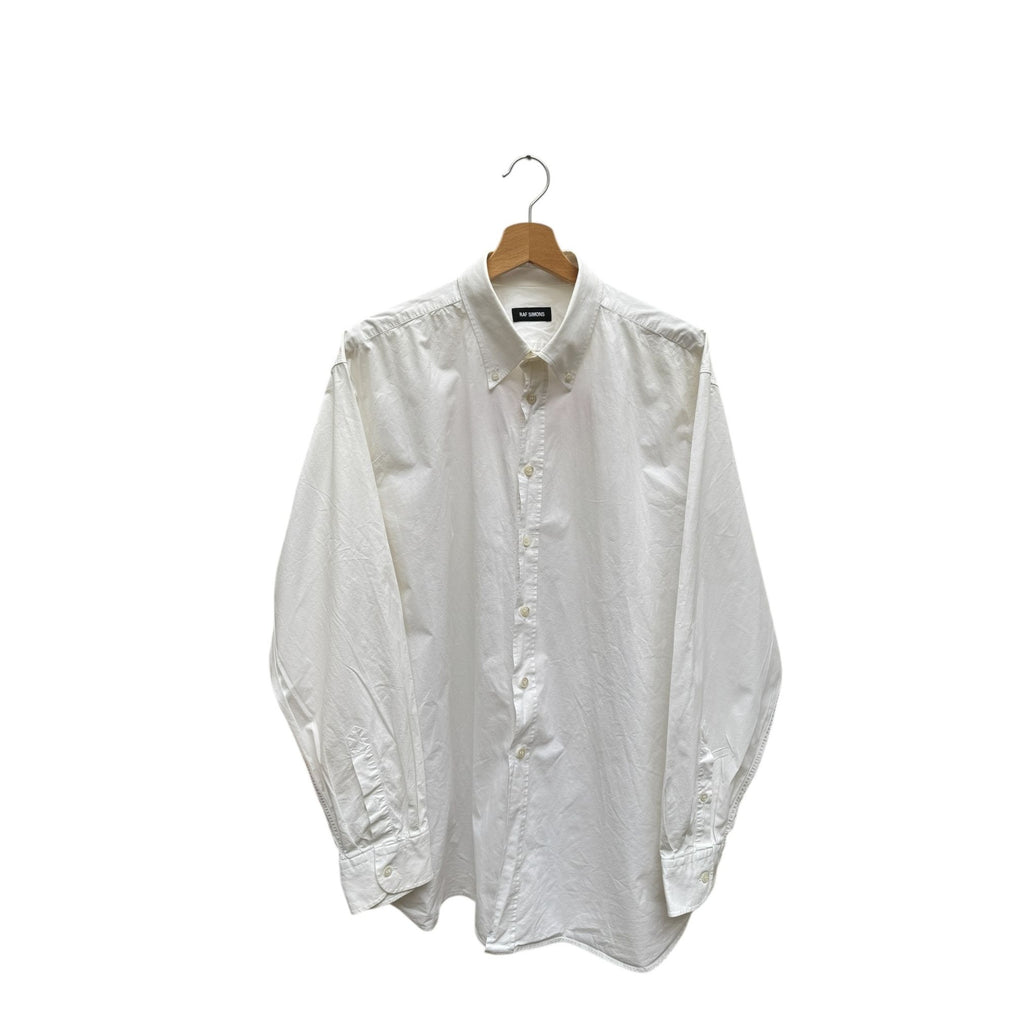 FW 2017 Oversized Blow White Shirt Size 50