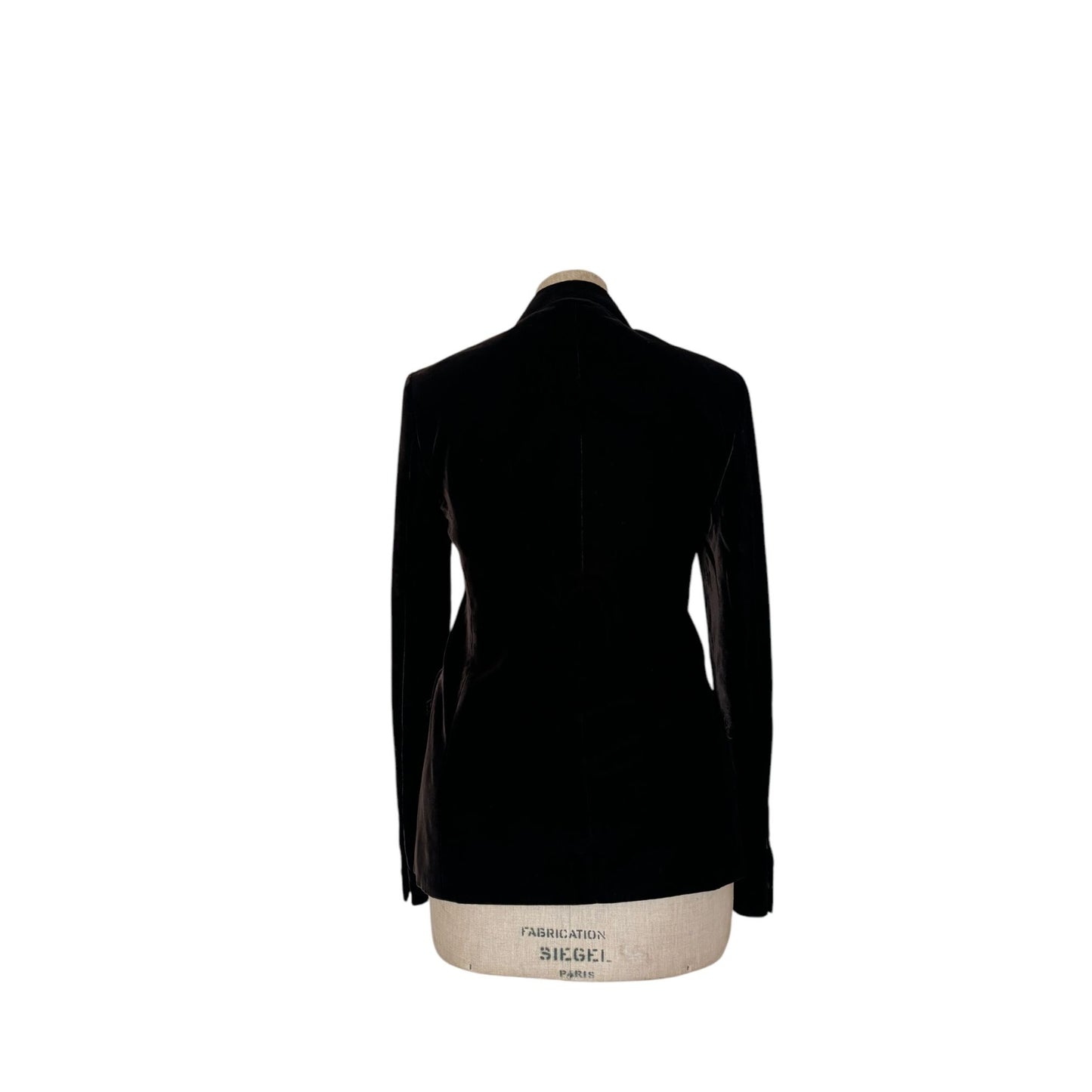 Hedi Slimane FW 2016 Velvet Blazer Jacket