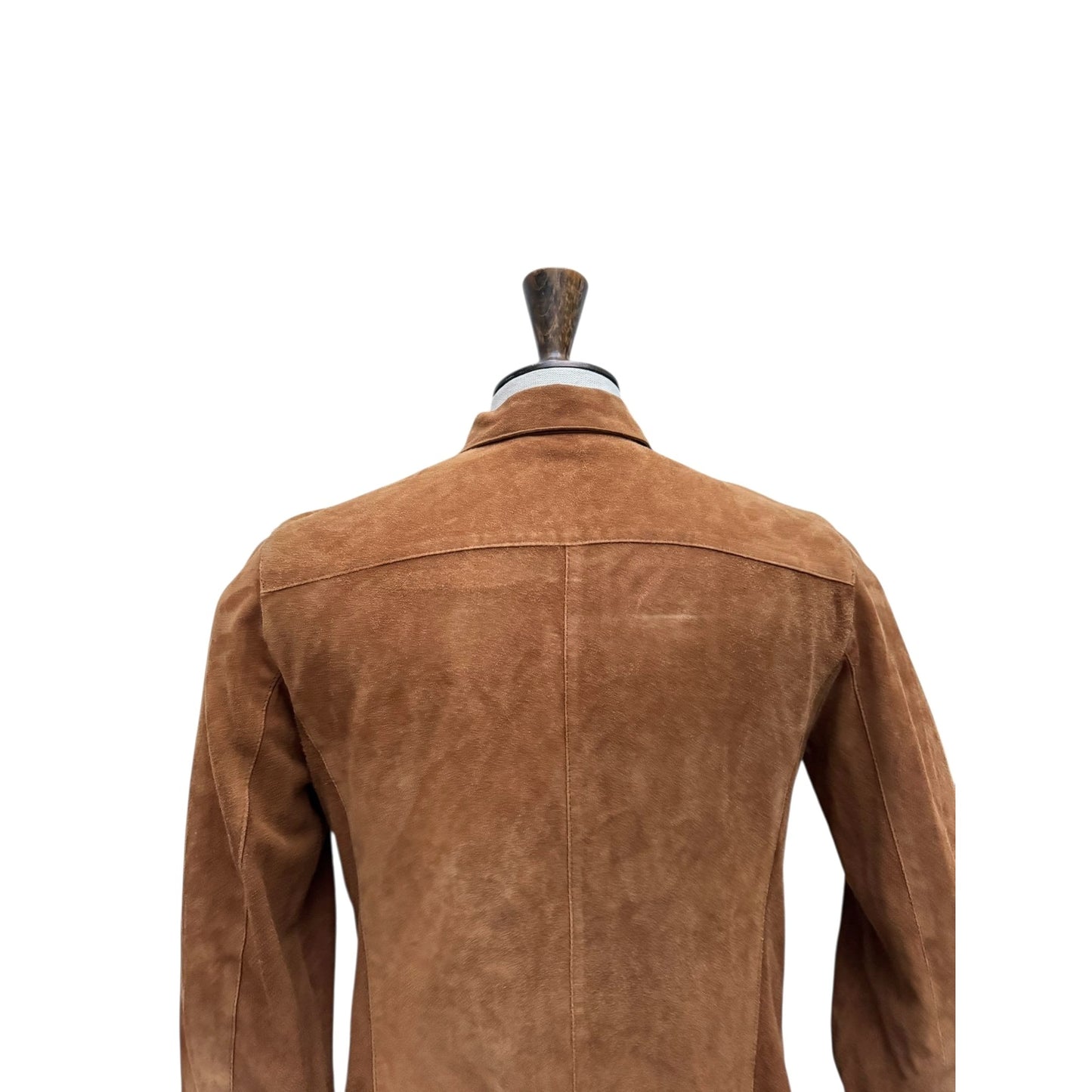 Brown Suede Overshirt