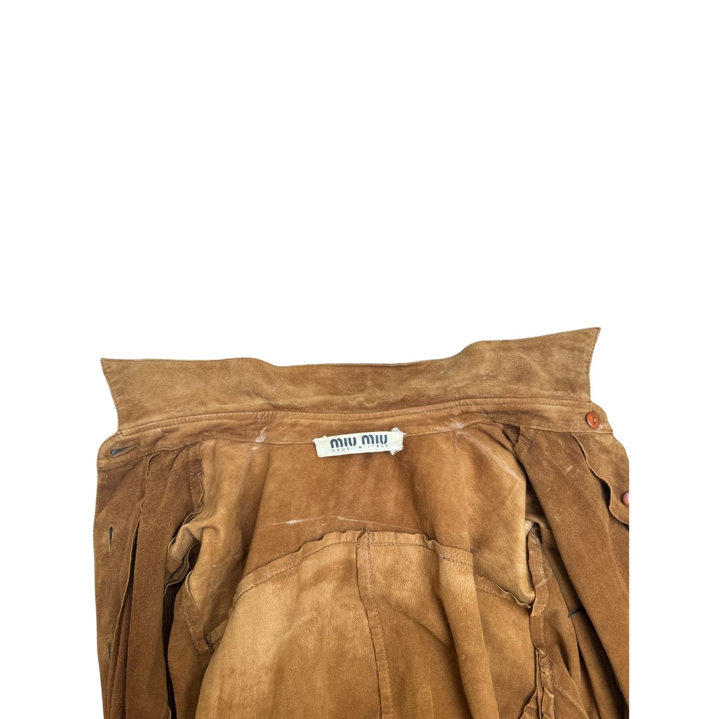 Brown Suede Overshirt