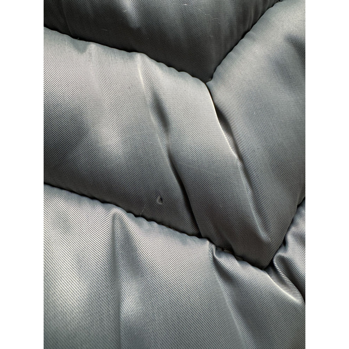 FW 2001 Silver Puffer Corset Leather Jacket