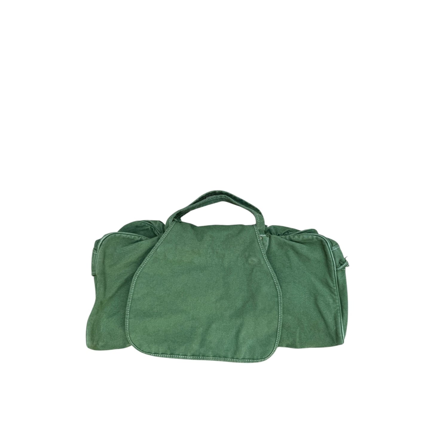 SS 2005 Military Kaki Denim Duffle Weekender Bag