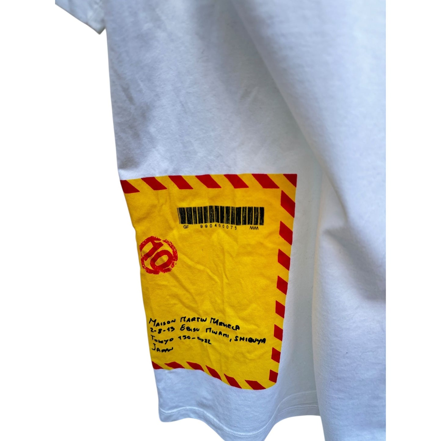 Spring Summer 2008 “Speedy Service” Stamp White T-Shirt