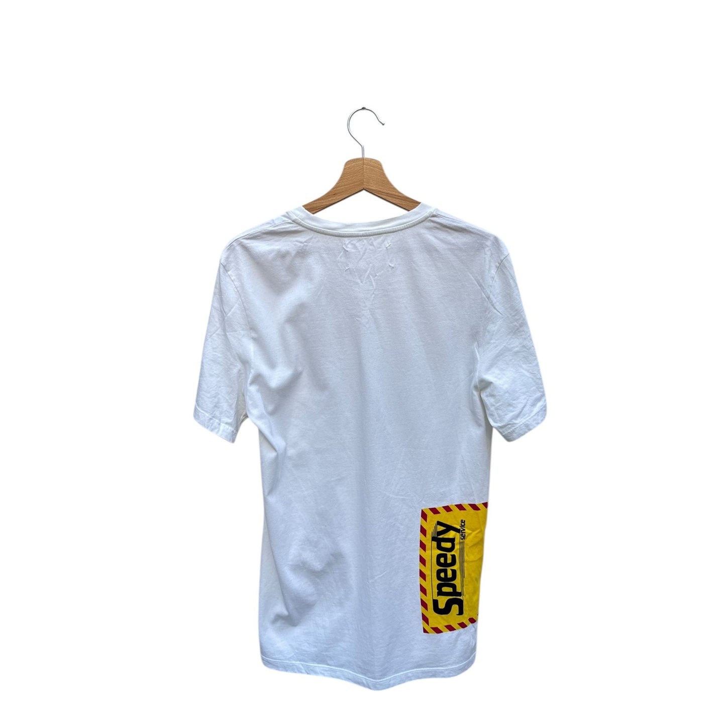 Spring Summer 2008 “Speedy Service” Stamp White T-Shirt